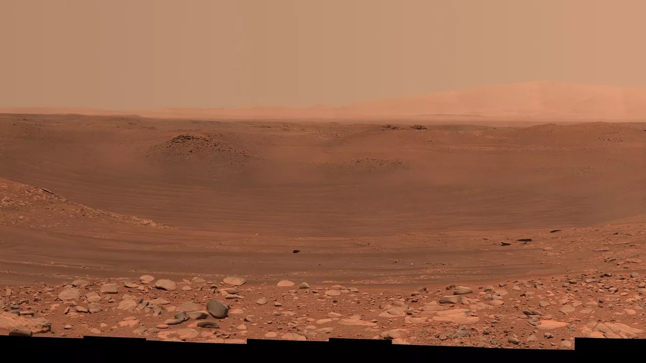 Miệng núi lửa Belva trên Sao Hỏa