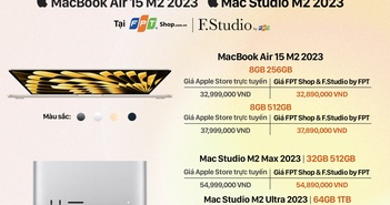 Đây là giá bán các sản phẩm mới ra mắt của Apple tại Việt Nam, bao gồm một chiếc MacBook Air 15 inch
