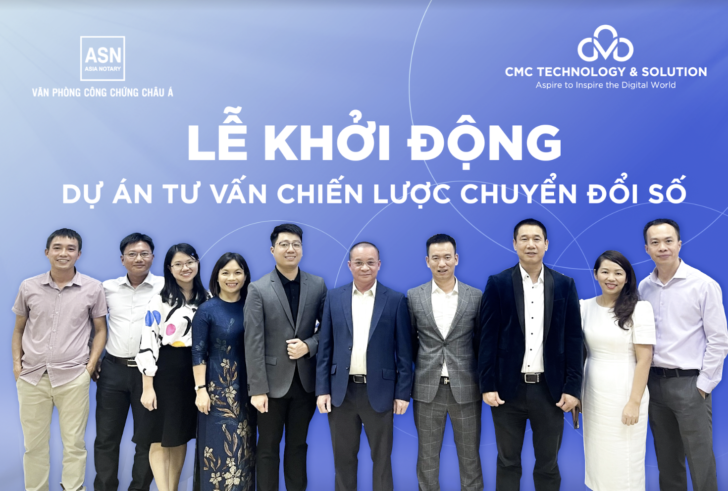 CMC TS và Văn phòng Công chứng Châu Á hợp tác chuyển đổi số