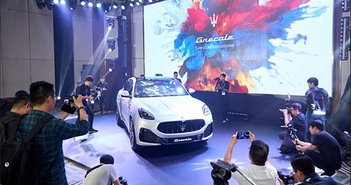 Cận cảnh SUV hạng sang Maserati Grecale 'đậm khí chất' ra mắt tại Việt Nam