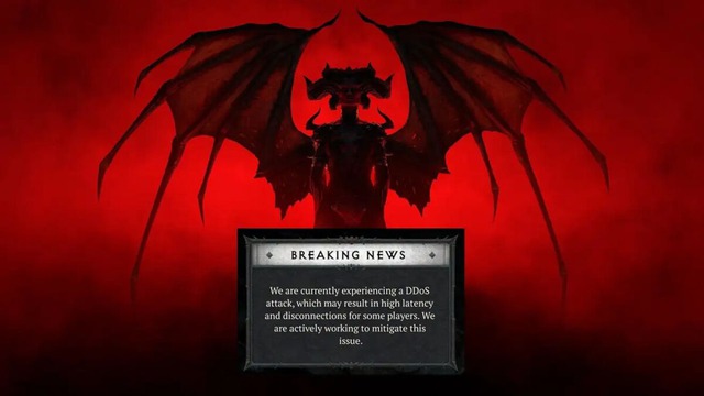 Nhiều trò chơi của Blizzard, bao gồm cả Diablo IV, đã bị DDoS tấn công.