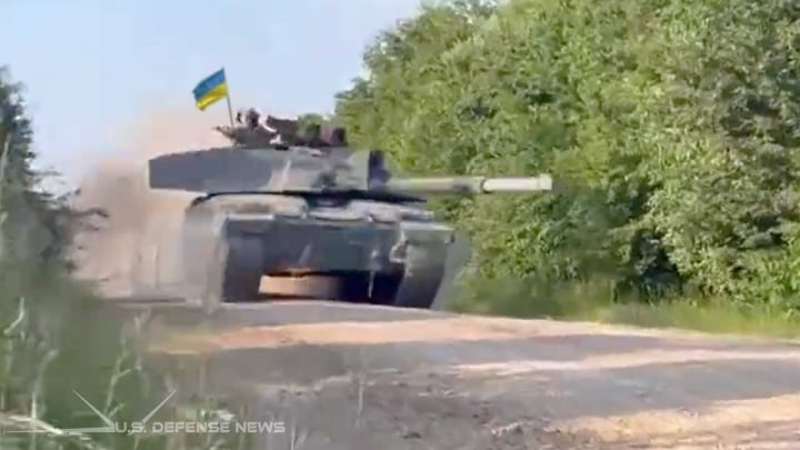 Cuối cùng, những chiếc xe tăng nguy hiểm nhất của Ukraine đã lộ diện