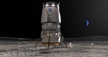Trong nỗ lực khám phá Mặt Trăng, NASA "bắt tay" cùng Blue Origin.