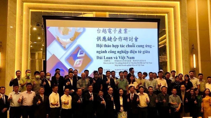 Doanh nghiệp Đài Loan và Việt Nam tìm kiếm cơ hội hợp tác cung ứng công nghiệp điện tử