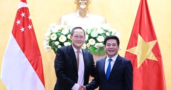 Hợp tác năng lượng xanh đang được tăng cường giữa Việt Nam và Singapore.