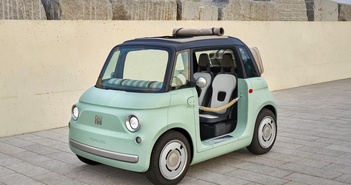 Ô tô điện Fiat Topolino siêu nhỏ, ngắn hơn VinFast VF3 Ô tô điện Fiat Topolino siêu nhỏ, ngắn hơn VinFast VF3