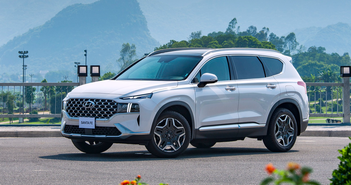 Hyundai Santa Fe tại Việt Nam có thêm bản hybrid, giá 1,45 tỉ đồng