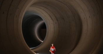 Cận cảnh 'siêu cống' dài 25 km nằm sâu dưới mặt đất tại thủ đô của Anh