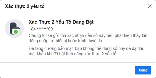 Xác thực 2 yếu tố