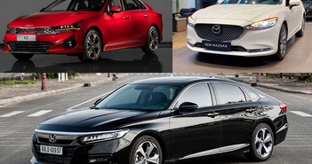 Sedan hạng D: Doanh số giảm, Toyota Camry vẫn áp đảo đối thủ Sedan hạng D: Doanh số giảm, Toyota Camry vẫn áp đảo đối thủ