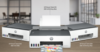 Trợ thủ in ấn thông minh HP Smart Tank dành cho giáo viên và gia đình