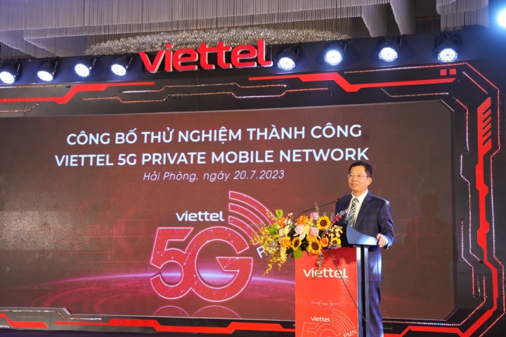 Viettel thử nghiệm thành công mạng 5G cho nhà máy thông minh ở Hải Phòng