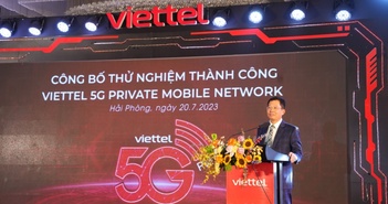 Viettel thử nghiệm thành công mạng 5G cho nhà máy thông minh ở Hải Phòng Viettel thử nghiệm thành công mạng 5G cho nhà máy thông minh ở Hải Phòng