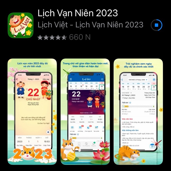Cài đặt Lịch Việt