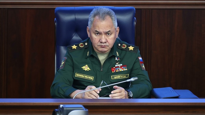 Bộ trưởng Quốc phòng Nga Sergei Shoigu.