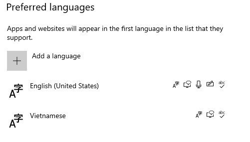 Cách thay đổi ngôn ngữ bàn phím trong Windows 10, 11