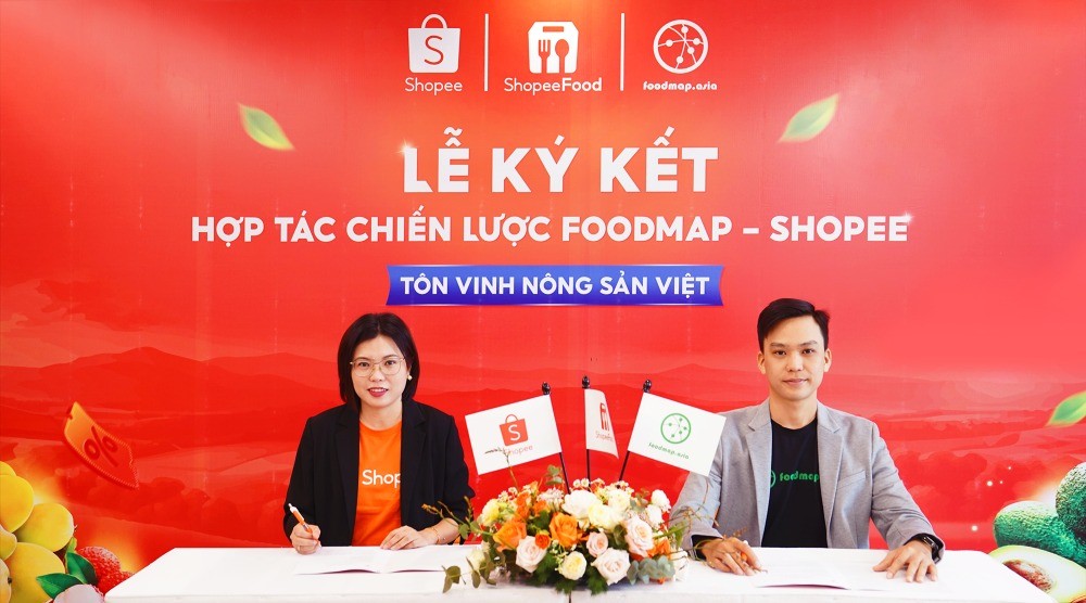 Shopee bắt tay FoodMap triển khai dự án 'Tôn Vinh Nông Sản Việt'