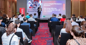 Lenovo ra mắt giải pháp kiến tạo môi trường làm việc số Lenovo ra mắt giải pháp kiến tạo môi trường làm việc số