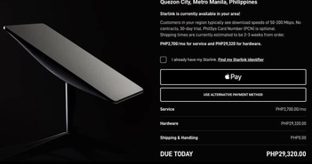 Quốc gia Đông Nam Á đầu tiên có dịch vụ Starlink, phí thuê bao 1,2 triệu mỗi tháng, không còn nỗi lo đứt cáp Quốc gia Đông Nam Á đầu tiên có dịch vụ Starlink, phí thuê bao 1,2 triệu mỗi tháng, không còn nỗi lo đứt cáp