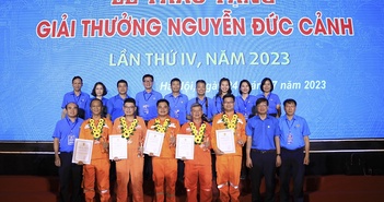 5 cá nhân tiêu biểu của EVN được trao tặng Giải thưởng Nguyễn Đức Cảnh lần thứ IV năm 2023 5 cá nhân tiêu biểu của EVN được trao tặng Giải thưởng Nguyễn Đức Cảnh lần thứ IV năm 2023