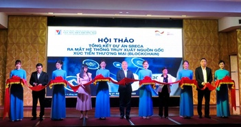 Ra mắt Hệ thống truy xuất nguồn gốc xúc tiến thương mại áp dụng công nghệ Blockchain Ra mắt Hệ thống truy xuất nguồn gốc xúc tiến thương mại áp dụng công nghệ Blockchain