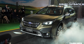 Subaru Outback 2023 cải tiến nhẹ, giá 2,099 tỉ đồng tại Việt Nam