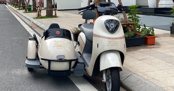Xe điện 3 bánh Yadea kiểu 'sidecar' đầu tiên về Việt Nam Xe điện 3 bánh Yadea kiểu 'sidecar' đầu tiên về Việt Nam