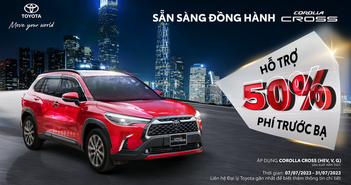 Toyota tung ưu đãi lớn cho Vios và Corolla Cross trong tháng 7 Toyota tung ưu đãi lớn cho Vios và Corolla Cross trong tháng 7