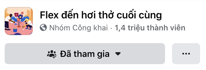 Hội “Flex đến hơi thở cuối cùng” bất ngờ thông báo dừng hoạt động khi có 1,4 triệu thành viên