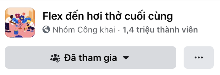 Hội “Flex đến hơi thở cuối cùng” bất ngờ thông báo dừng hoạt động khi có 1,4 triệu thành viên - Ảnh 1. Hội “Flex đến hơi thở cuối cùng” bất ngờ thông báo dừng hoạt động khi có 1,4 triệu thành viên - Ảnh 1.