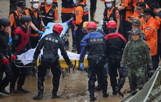 Hàn Quốc đề nghị truy tố 36 người trong vụ ngập đường hầm chết chóc