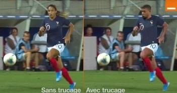 Video deepfake Mbappe và Griezmann quảng bá cho tuyển nữ Pháp gây bão mạng