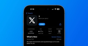 Được Apple ưu ái ngoại lệ, ứng dụng Twitter iOS đã đổi tên thành X Được Apple ưu ái ngoại lệ, ứng dụng Twitter iOS đã đổi tên thành X