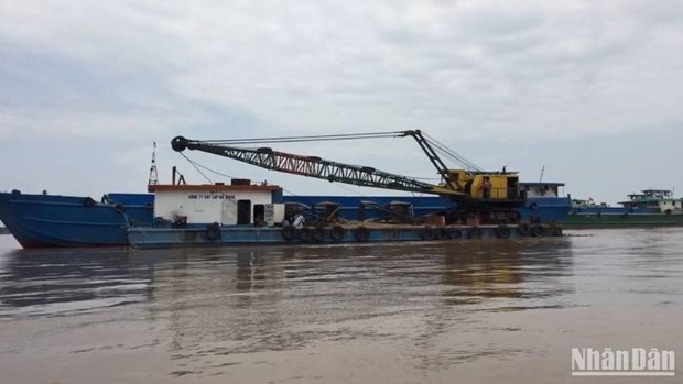 An Giang: Thu hồi các giấy phép khai thác cát sông không đúng quy định