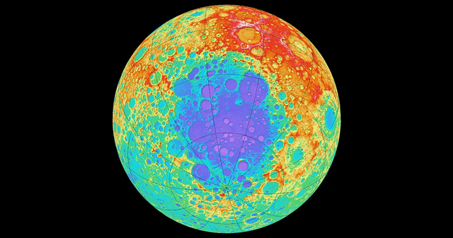 Cấu trúc khổng lồ ẩn giấu bên dưới bề mặt của Mặt trăng