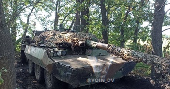 Quân đội Nga thu giữ nguyên vẹn xe tăng Pháp ở Ukraine Quân đội Nga thu giữ nguyên vẹn xe tăng Pháp ở Ukraine