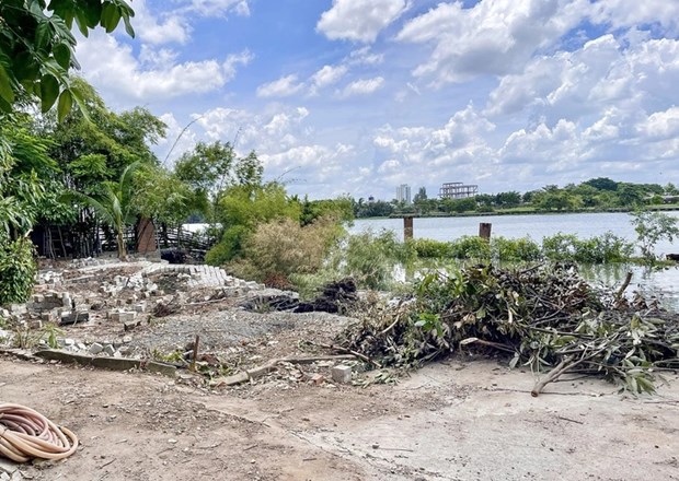 Thành phố Hồ Chí Minh: Khoảng 40m bờ sông Sài Gòn bị sạt lở
