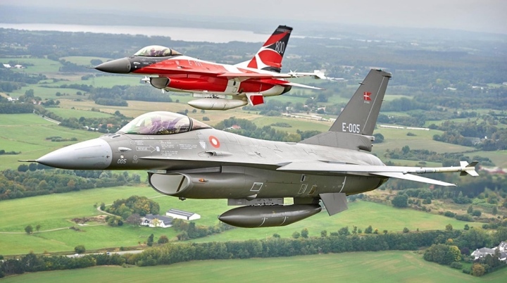 F-16 của Đan Mạch.
