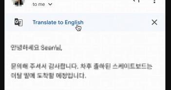 Dịch tự động cho Gmail chính thức có mặt trên thiết bị di động Dịch tự động cho Gmail chính thức có mặt trên thiết bị di động