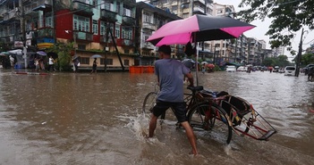 Myanmar: 5 người thiệt mạng, hàng chục nghìn người sơ tán do lũ lụt