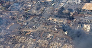 Thảm họa cháy rừng ở Hawaii của Mỹ: Số người thiệt mạng tăng lên 80