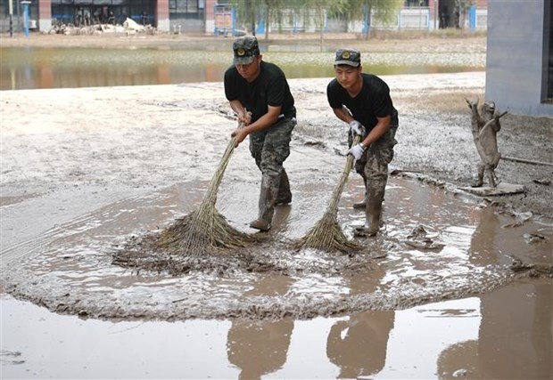 Trung Quốc ban bố cảnh báo da cam về lũ quét tại miền núi