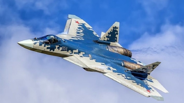 Tiêm kích Su-57.