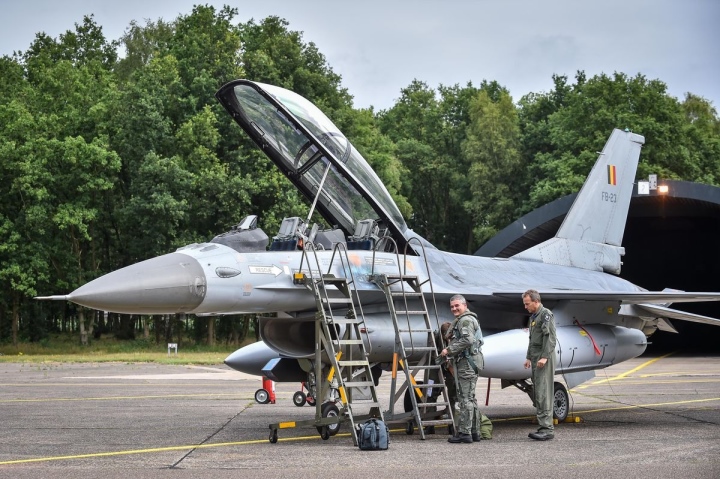 F-16 của Không quân Bỉ.