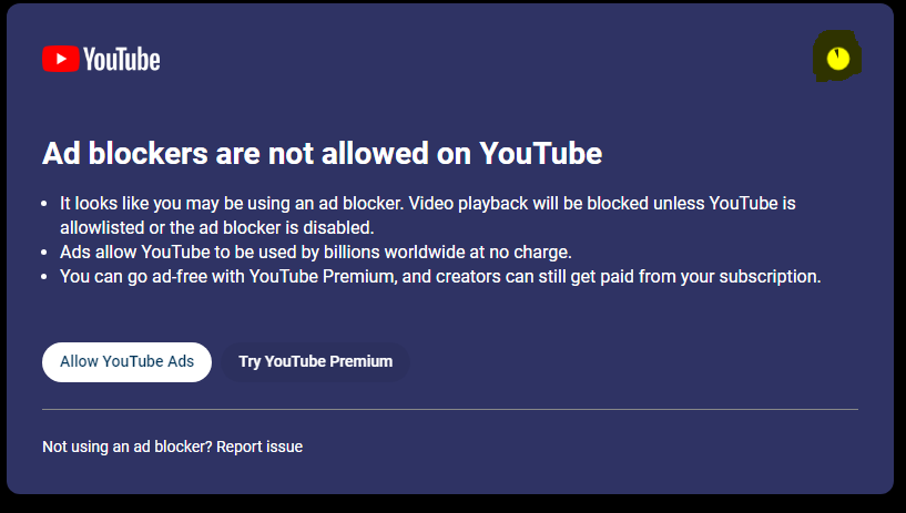 Cấm xem video chưa đủ, Youtube áp dụng thêm biện pháp mạnh tay nếu người dùng vẫn 'ngoan cố' dùng trình chặn quảng cáo