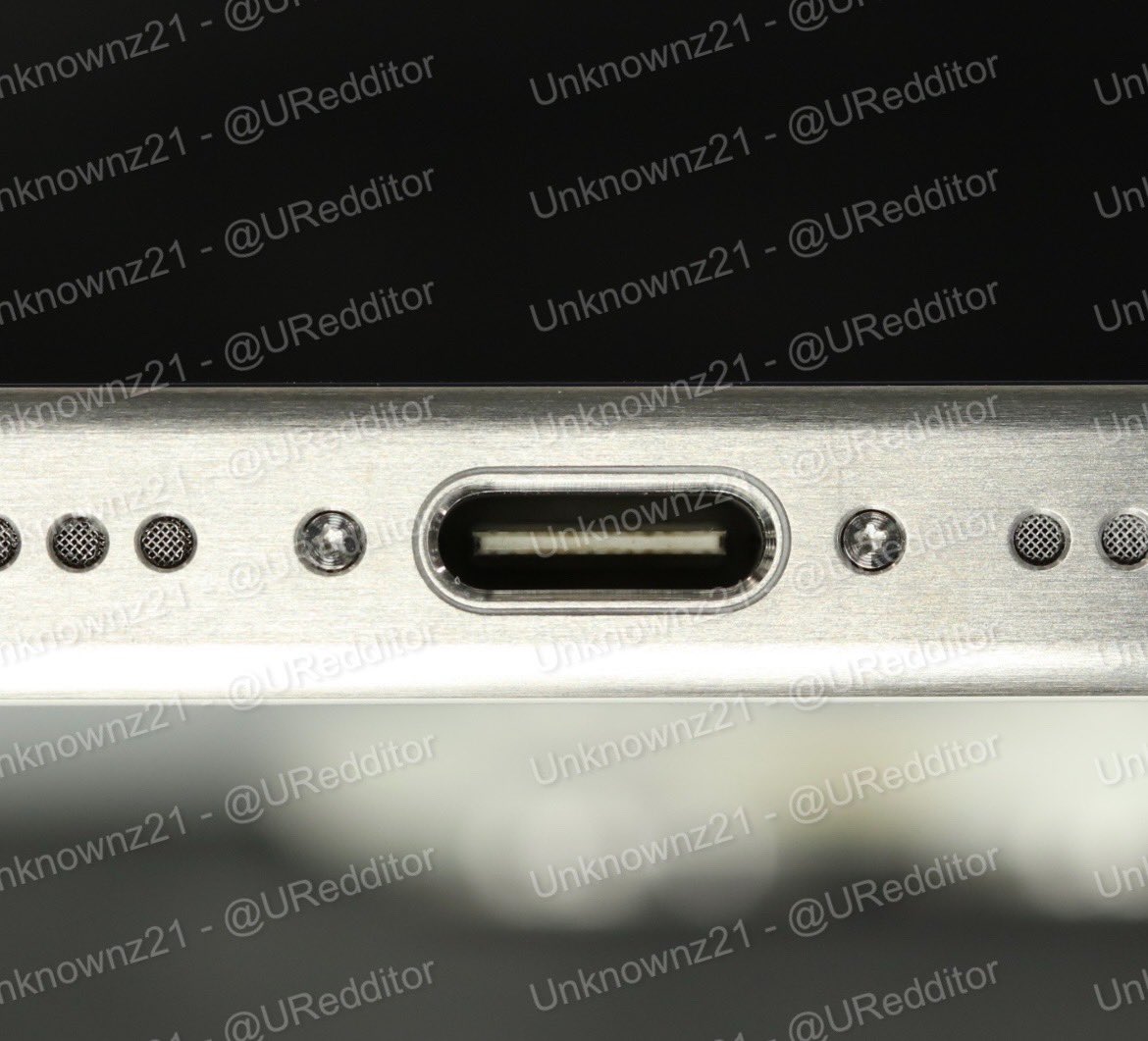 Lộ hình ảnh thực tế của iPhone 15 Pro với cổng USB-C - Ảnh 1.