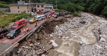 Trung Quốc cảnh báo nguy cơ xảy ra thảm họa địa chất do mưa lớn