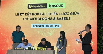 Thế Giới Di Động hợp tác chiến lược với thương hiệu phụ kiện Baseus Thế Giới Di Động hợp tác chiến lược với thương hiệu phụ kiện Baseus