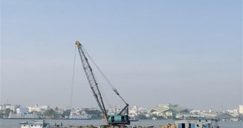 Thu hồi nhiều giấy phép khai thác cát trên sông Tiền, sông Hậu Thu hồi nhiều giấy phép khai thác cát trên sông Tiền, sông Hậu