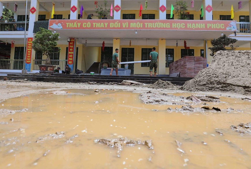 Sau mưa lũ, Mù Cang Chải quyết tâm đón năm học mới đúng kế hoạch